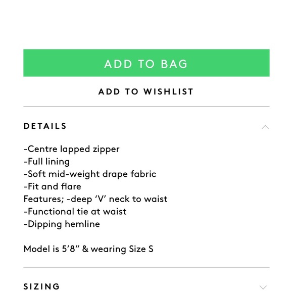 nwt - KEEPSAKE “dream on” dress - Picture 7 of 8